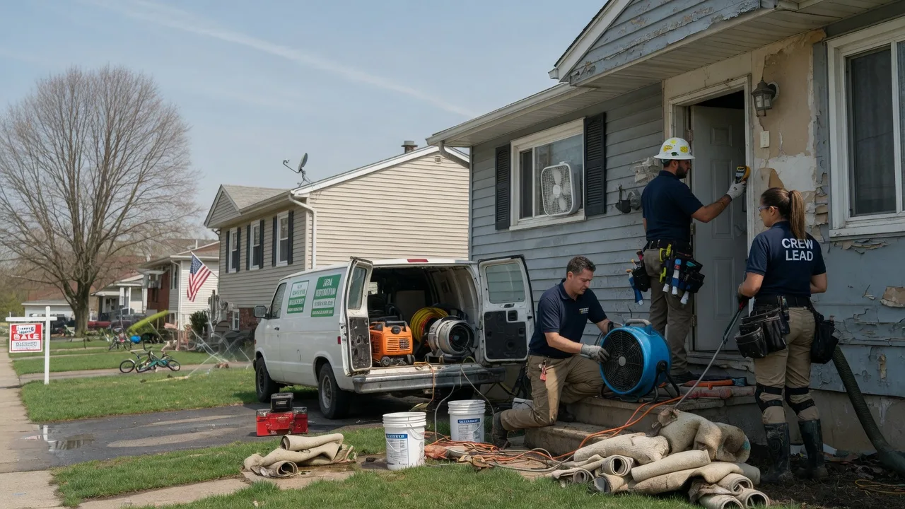 Flood Cleanup in West Liberty, IA near me
