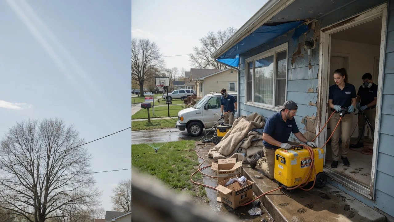 Basement Flood Cleanup in West Liberty, IA near me